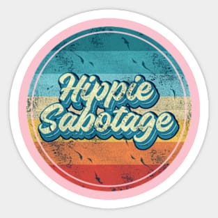 Hippie Sabotage Devil Eyes t shirt Sticker